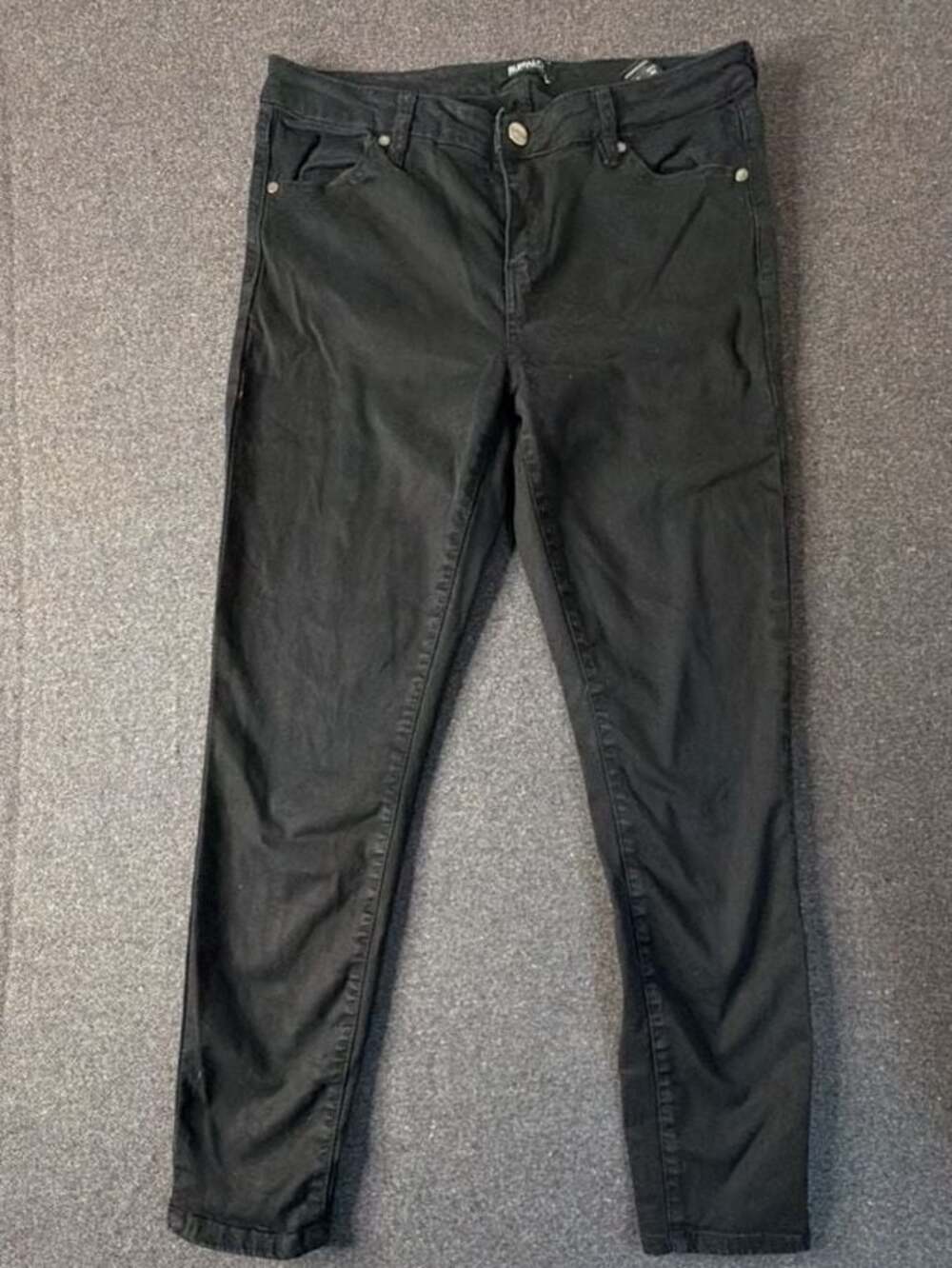 Buffalo David Bitton Black Skinny Jeans Women's Size 8/29 Stretch Denim